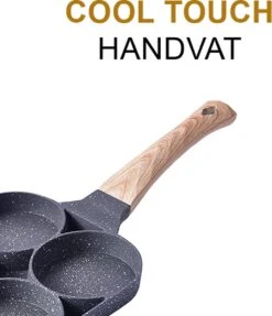 Alora 4-Delige Pannenkoekenpan - Pannenkoeken Maker - Cakemaker - Omeletpan - Omeletmaker - Eierpan - Koekjes Maker - 4-in-1 Pannenset -PannenPunt Aanbiedingen Winkel 1032x1200