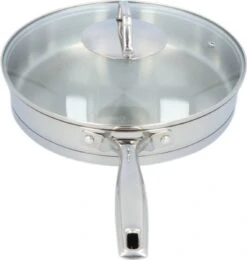 4goodz Dubbelwandige RVS Hapjespan Met Deksel 28 Cm - Zilver -PannenPunt Aanbiedingen Winkel 1138x1200 4