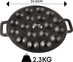 YUGN BLACK Poffertjespan Poffertjesmaker 6 Delige Set - 19 Poffertjes Incl Doseerfles Kwast Poffertjesvork Siliconen Ovenwanten - Platte Onderkant Poffertjespan Inductie Poffertjespan Elektrisch - Cadeau Tip 10 YUGN BLACK Poffertjespan Poffertjesmaker 6 Delige Set - 19 Poffertjes Incl Doseerfles Kwast Poffertjesvork Siliconen Ovenwanten - Platte Onderkant Poffertjespan Inductie Poffertjespan Elektrisch - Cadeau Tip -PannenPunt Aanbiedingen Winkel 1200x1023 2