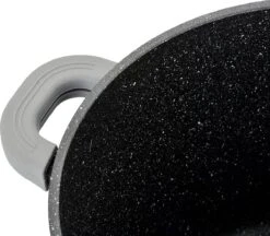 Cheffinger Steelpan Set 6-delig - 20-24-28cm - Zwart -PannenPunt Aanbiedingen Winkel 1200x1047