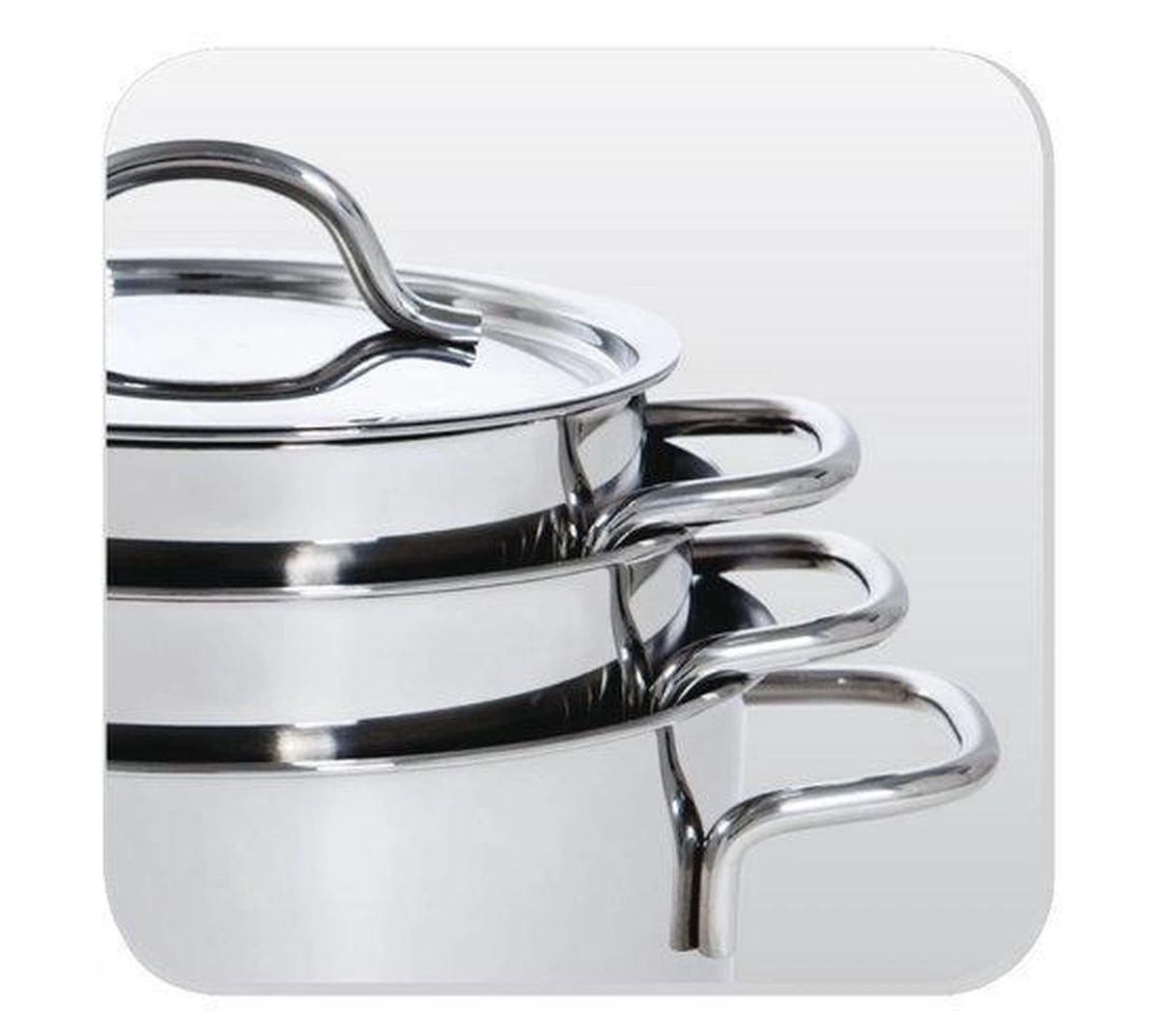 BK Profiline Kookpan Ø 14 Cm - RVS - Inductie 6 BK Profiline Kookpan Ø 14 Cm - RVS - Inductie - Afbeelding 6