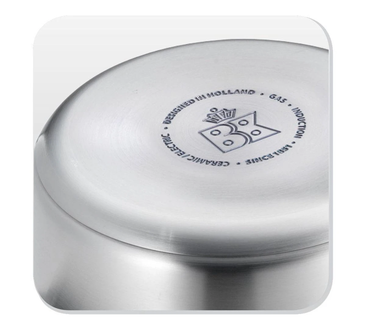 BK Conical Cool Glas Pannenset - 4-delig - RVS - Glazen Deksel - Inductie 15 BK Conical Cool Glas Pannenset - 4-delig - RVS - Glazen Deksel - Inductie - Afbeelding 15