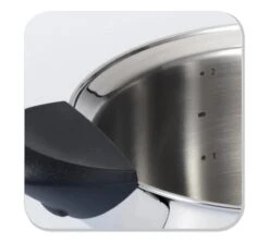 BK Q-linair Classic Pannenset - 5 Delig - RVS - Veilig Afgietsysteem - Inductie -PannenPunt Aanbiedingen Winkel 1200x1075 10