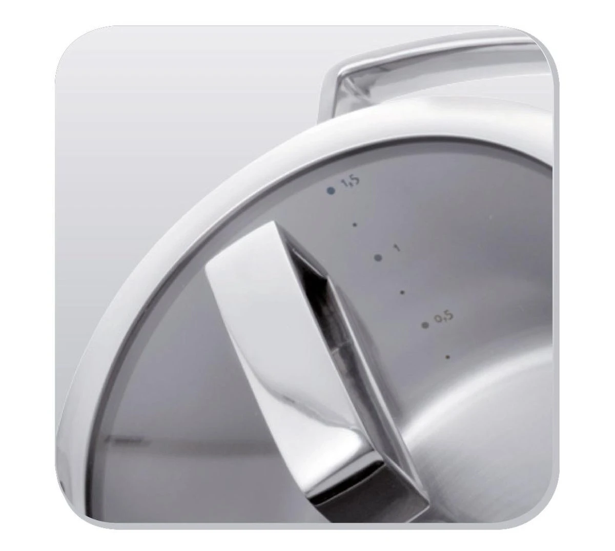 BK Conical Deluxe Kookpannenset - 5 Delig - RVS 11 BK Conical Deluxe Kookpannenset - 5 Delig - RVS - Afbeelding 11