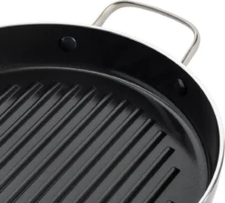 Dagelijkse Kost Keramische Grillpan - Ø28cm - PFAS-vrij - 2 Grepen -PannenPunt Aanbiedingen Winkel 1200x1081