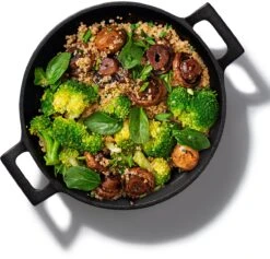 Spesely® Gietijzeren Pan Met Handvaten - Koekenpan - Hapjespan - Diameter 20cm - Gietijzeren Pan Bbq -PannenPunt Aanbiedingen Winkel 1200x1149