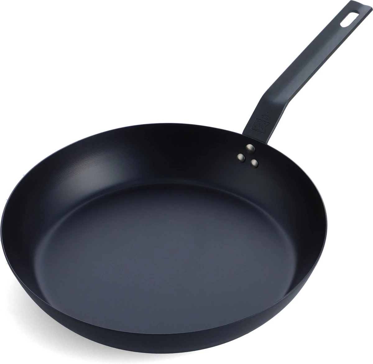 BK Solid Steel Koekenpan Ø 26 Cm - Plaatstaal - Inductie - BBQ 1 BK Solid Steel Koekenpan Ø 26 Cm - Plaatstaal - Inductie - BBQ
