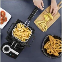 Frituurmachine Cecotec Cleanfry 1,5 L 1000W Roestvrij Staal -PannenPunt Aanbiedingen Winkel 1200x1188 2