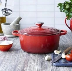 Le Creuset Signature Braadpan - 4,2 L - 24 Cm - Kersenrood -PannenPunt Aanbiedingen Winkel 1200x1197 14