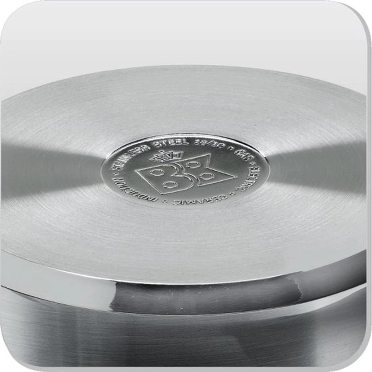 BK Karaat+ Pannenset - 5-delig - RVS – Geschikt Voor Alle Warmtebronnen 8 BK Karaat+ Pannenset - 5-delig - RVS – Geschikt Voor Alle Warmtebronnen - Afbeelding 8