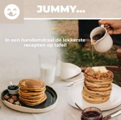 Poffertjespan - Geschikt Voor Alle Fornuizen - Poffertjesmaker - Poffertjespan Inductie - Poffertjespan Electrisch -PannenPunt Aanbiedingen Winkel 1200x1197 8