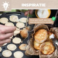 Poffertjespan - Geschikt Voor Alle Fornuizen - Poffertjesmaker - Poffertjespan Inductie - Poffertjespan Electrisch -PannenPunt Aanbiedingen Winkel 1200x1197 9