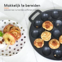 Ocina Poffertjespan – Combo Pack – 19 Poffertjes – Poffertjesmaker – Poffertjespan Inductie – Poffertjespan Electrisch – Gietijzeren Pan - Inclusief Doseerfles, Handvaten, 6x Poffertjesvorken En Invetkwast – Gratis Receptenboek 18 Ocina Poffertjespan – Combo Pack – 19 Poffertjes – Poffertjesmaker – Poffertjespan Inductie – Poffertjespan Electrisch – Gietijzeren Pan - Inclusief Doseerfles, Handvaten, 6x Poffertjesvorken En Invetkwast – Gratis Receptenboek -PannenPunt Aanbiedingen Winkel 1200x1198 25
