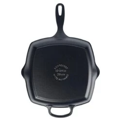 Le Creuset Gietijzeren Vierkante Grillpan - 26cm - Mat Zwart -PannenPunt Aanbiedingen Winkel 1200x1200 1183
