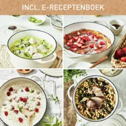 Tefal LOV Lage Braadpan - 3.8L - Ø28 Cm - Beige -PannenPunt Aanbiedingen Winkel 1200x1200 1239