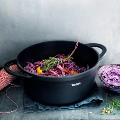 Tefal Trattoria Braadpan - Ø28 Cm - Inclusief Deksel -PannenPunt Aanbiedingen Winkel 1200x1200 1258