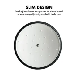 MOA Gietijzeren Braadpan - Inhoud 5,7 Liter - 26CM - Rond - Alle Warmtebronnen - Ook Voor Inductie - Gewicht 5,8 Kg - Wit - C26W -PannenPunt Aanbiedingen Winkel 1200x1200 1263