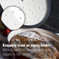 Daumonet Bocuse Rouge Gietijzeren Braadpan - Sudderpan Kersen Rood - Ovaal - Ø 29 Cm - 3 Liter - PFAS & PFOA Vrij - Emaille - Geschikt Voor Alle Warmtebronnen - Elektrisch - Gas - Halogeen - Inductie - Keramisch - Vaatwasserbestendig 12 Daumonet Bocuse Rouge Gietijzeren Braadpan - Sudderpan Kersen Rood - Ovaal - Ø 29 Cm - 3 Liter - PFAS & PFOA Vrij - Emaille - Geschikt Voor Alle Warmtebronnen - Elektrisch - Gas - Halogeen - Inductie - Keramisch - Vaatwasserbestendig -PannenPunt Aanbiedingen Winkel 1200x1200 1310