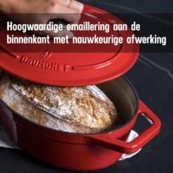 Daumonet Bocuse Rouge Gietijzeren Braadpan - Sudderpan Kersen Rood - Ovaal - Ø 29 Cm - 3 Liter - PFAS & PFOA Vrij - Emaille - Geschikt Voor Alle Warmtebronnen - Elektrisch - Gas - Halogeen - Inductie - Keramisch - Vaatwasserbestendig 18 Daumonet Bocuse Rouge Gietijzeren Braadpan - Sudderpan Kersen Rood - Ovaal - Ø 29 Cm - 3 Liter - PFAS & PFOA Vrij - Emaille - Geschikt Voor Alle Warmtebronnen - Elektrisch - Gas - Halogeen - Inductie - Keramisch - Vaatwasserbestendig -PannenPunt Aanbiedingen Winkel 1200x1200 1315