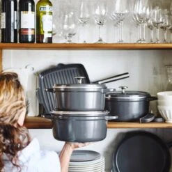 GreenPan Featherweights Braadpan 22cm - Zwart - Inductie - PFAS-vrij 12 GreenPan Featherweights Braadpan 22cm - Zwart - Inductie - PFAS-vrij -PannenPunt Aanbiedingen Winkel 1200x1200 1317