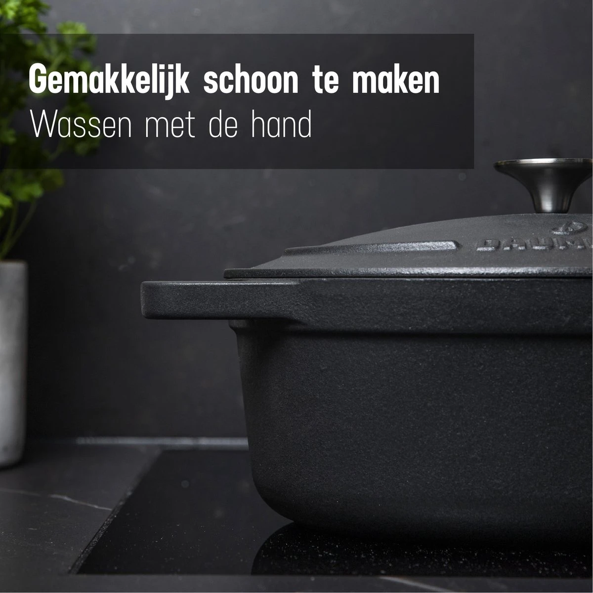 Gietijzeren Braadpan - Sudderpan Zwart Van Daumonet - Ovaal - Ø 29 Cm - 3 Liter - 100% PFAS & PFOA Vrij - Emaille - Geschikt Voor Alle Warmtebronnen - Elektrisch - Gas - Halogeen - Inductie - Keramisch - Vaatwasserbestendig 5 Gietijzeren Braadpan - Sudderpan Zwart Van Daumonet - Ovaal - Ø 29 Cm - 3 Liter - 100% PFAS & PFOA Vrij - Emaille - Geschikt Voor Alle Warmtebronnen - Elektrisch - Gas - Halogeen - Inductie - Keramisch - Vaatwasserbestendig - Afbeelding 5