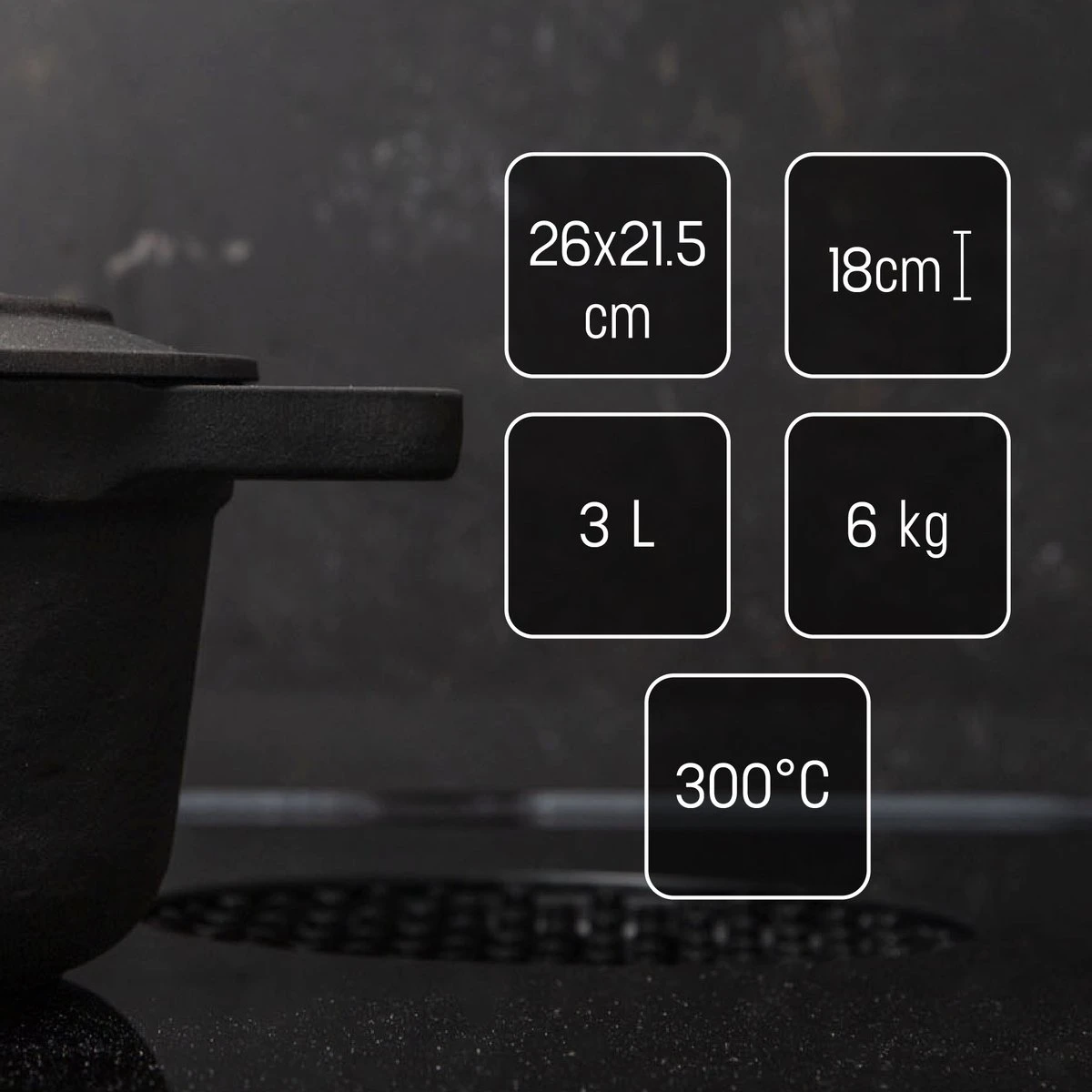 Gietijzeren Braadpan - Sudderpan Zwart Van Daumonet - Ovaal - Ø 29 Cm - 3 Liter - 100% PFAS & PFOA Vrij - Emaille - Geschikt Voor Alle Warmtebronnen - Elektrisch - Gas - Halogeen - Inductie - Keramisch - Vaatwasserbestendig 7 Gietijzeren Braadpan - Sudderpan Zwart Van Daumonet - Ovaal - Ø 29 Cm - 3 Liter - 100% PFAS & PFOA Vrij - Emaille - Geschikt Voor Alle Warmtebronnen - Elektrisch - Gas - Halogeen - Inductie - Keramisch - Vaatwasserbestendig - Afbeelding 7