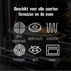 Gietijzeren Braadpan - Sudderpan Zwart Van Daumonet - Ovaal - Ø 29 Cm - 3 Liter - 100% PFAS & PFOA Vrij - Emaille - Geschikt Voor Alle Warmtebronnen - Elektrisch - Gas - Halogeen - Inductie - Keramisch - Vaatwasserbestendig 21 Gietijzeren Braadpan - Sudderpan Zwart Van Daumonet - Ovaal - Ø 29 Cm - 3 Liter - 100% PFAS & PFOA Vrij - Emaille - Geschikt Voor Alle Warmtebronnen - Elektrisch - Gas - Halogeen - Inductie - Keramisch - Vaatwasserbestendig -PannenPunt Aanbiedingen Winkel 1200x1200 1346