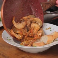 Livington Copper & Stone Pan - 24cm Koekenpan- Anti-aanbaklaag En Krasbestendig - Graniet Look - Binnenste Steenlaag Voor Perfecte Warmteverdeling - Geschikt Voor Ceran, Gas, Elektrisch, Inductie -PannenPunt Aanbiedingen Winkel 1200x1200 1424