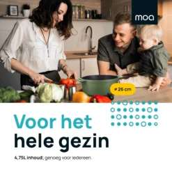 MOA Gietijzeren Braadpan - Inhoud 4,75 Liter - 26CM - Rond - Alle Warmtebronnen - Ook Voor Inductie - Gewicht 5,8 Kg - Olijfgroen - MC26OG 16 MOA Gietijzeren Braadpan - Inhoud 4,75 Liter - 26CM - Rond - Alle Warmtebronnen - Ook Voor Inductie - Gewicht 5,8 Kg - Olijfgroen - MC26OG -PannenPunt Aanbiedingen Winkel 1200x1200 1442