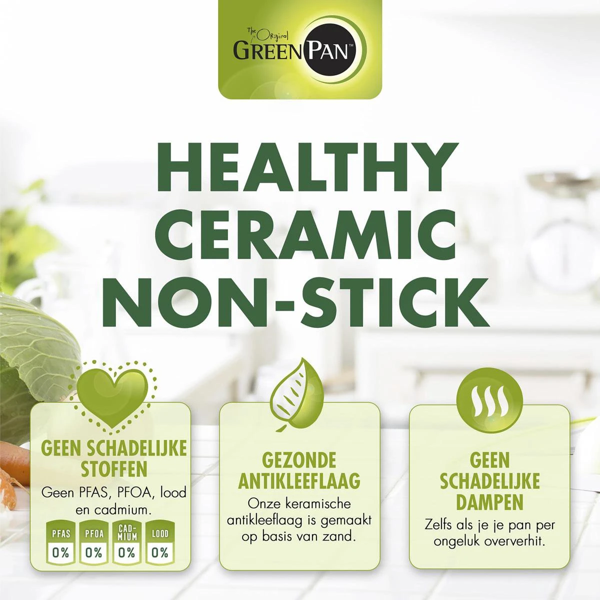 GreenPan Barcelona Infinity Pro Wokpan 28cm - Zwart - Inductie - PFAS-vrij 14 GreenPan Barcelona Infinity Pro Wokpan 28cm - Zwart - Inductie - PFAS-vrij - Afbeelding 14