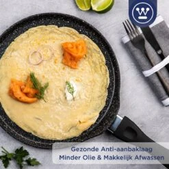 Westinghouse Black Marble - Pannenkoekenpan Inductie - Ø 28 Cm - Zwart Marmer 13 Westinghouse Black Marble - Pannenkoekenpan Inductie - Ø 28 Cm - Zwart Marmer -PannenPunt Aanbiedingen Winkel 1200x1200 397