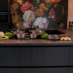 Herenthal Inductie Pannenset- Luxe 10-delige Koekenpannenset - Voor Alle Warmtebronnen - Met Glazen Deksels - Koper -PannenPunt Aanbiedingen Winkel 1200x1200 43