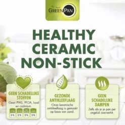 GreenPan Mayflower Koekenpan - Ø 28 Cm - Keramisch - Inductie -PannenPunt Aanbiedingen Winkel 1200x1200 439