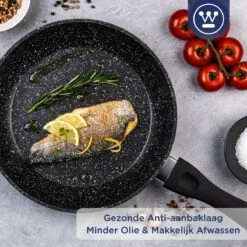Westinghouse Koekenpan - Ø 30 Cm - Zwart Marmer - Geschikt Voor Alle Warmtebronnen Inclusief Inductie 13 Westinghouse Koekenpan - Ø 30 Cm - Zwart Marmer - Geschikt Voor Alle Warmtebronnen Inclusief Inductie -PannenPunt Aanbiedingen Winkel 1200x1200 628
