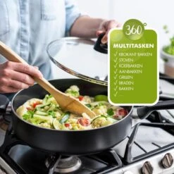 GreenPan Memphis Keramische Koekenpannenset - Ø24 + Ø28 Cm - PFAS-vrij -PannenPunt Aanbiedingen Winkel 1200x1200 728