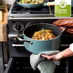 BK Greenpan Keramische Antikleef Pannenset 5-delig - Inductie - Greenpan - Pan - Mat - Koken - Keuken - RVS Pan - Pannenset - Anti Aanbak -PannenPunt Aanbiedingen Winkel 1200x1200 744
