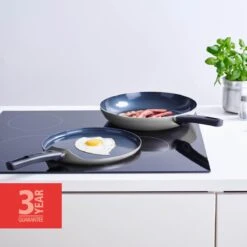 BRABANTIA INDU+ Koekenpan - Keramische Antiaanbaklaag - Ø 24 Cm - Inductie - Pfas Vrij -PannenPunt Aanbiedingen Winkel 1200x1200 927