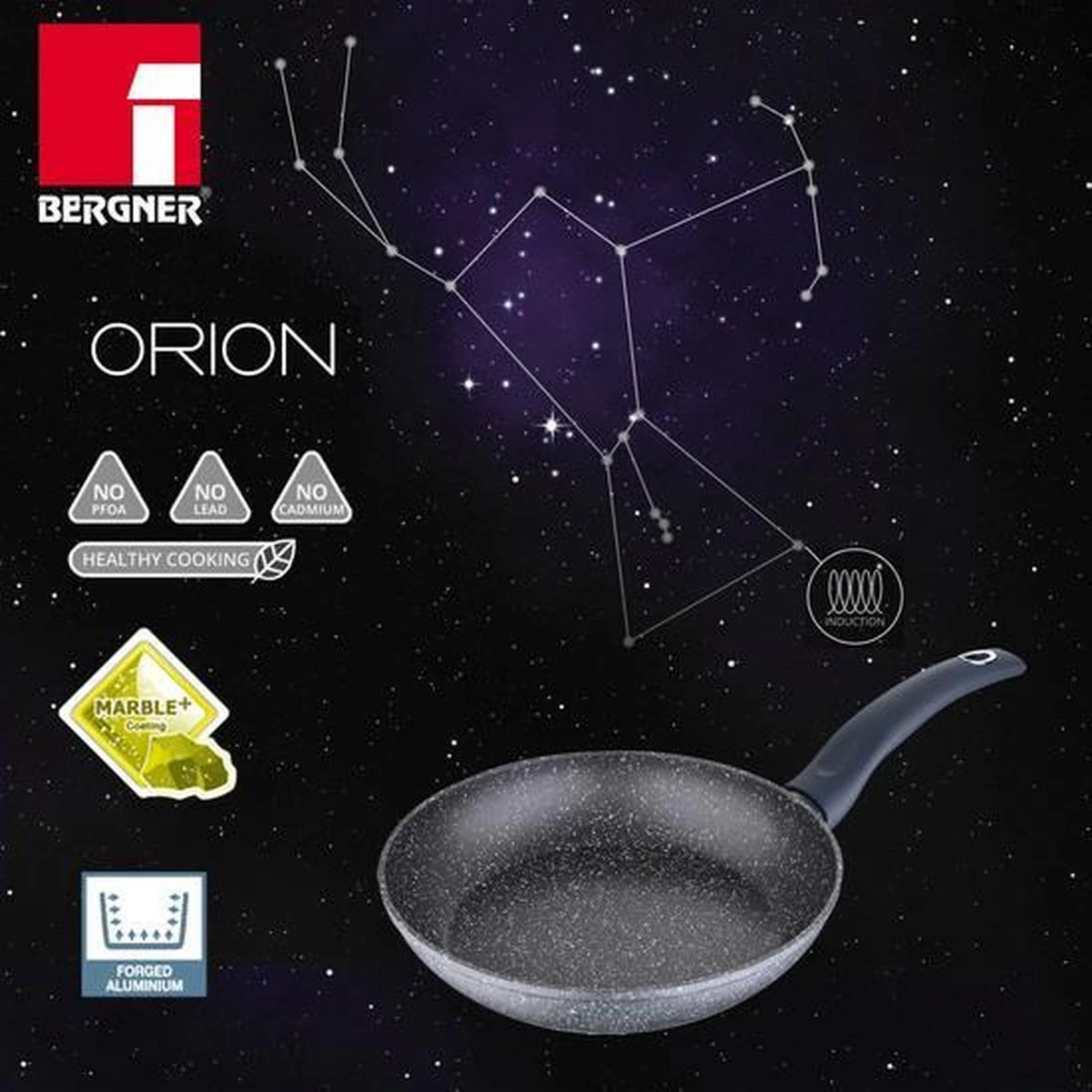 Bergner Koekenpan - Orion - 26 Cm 5 Bergner Koekenpan - Orion - 26 Cm - Afbeelding 5