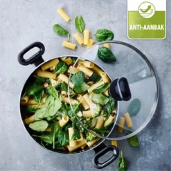 Greenpan Torino Keramische Hapjespan - 28 Cm - Met Glazen Deksel -PannenPunt Aanbiedingen Winkel 1200x1200 974