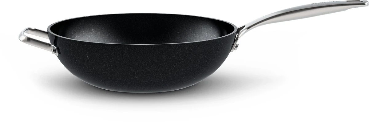 GreenPan Copenhagen Wok Met Extra Handvat 30cm/4.8L 1 GreenPan Copenhagen Wok Met Extra Handvat 30cm/4.8L
