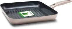 GreenPan Cambridge Inductie Grillpan - Ø 28 Cm - PFAS-vrij - Brons -PannenPunt Aanbiedingen Winkel 1200x488 1