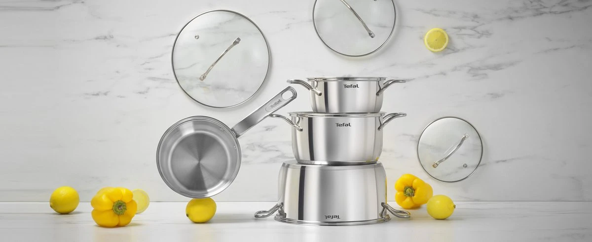 Tefal Intuition - Pannenset - 4-delig - Voor Alle Warmtebronnen, Ook Inductie 7 Tefal Intuition - Pannenset - 4-delig - Voor Alle Warmtebronnen, Ook Inductie - Afbeelding 7