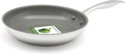 GreenChef Profile Plus Koekenpan 24cm - Zilverkleurig - Inductie - PFAS-vrij