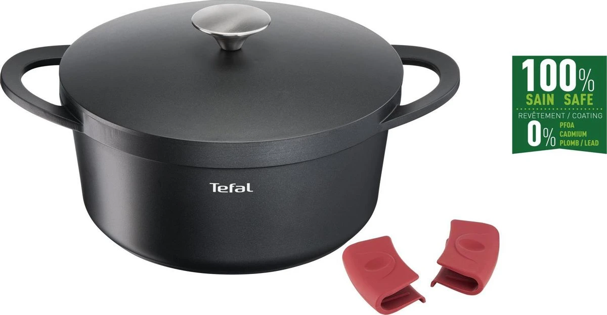 Tefal Trattoria Braadpan - Ø24 Cm 5 Tefal Trattoria Braadpan - Ø24 Cm - Afbeelding 5