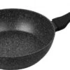 Klausberg 7293 - Wokpan - Ø24 Cm - Marmer/Keramische Coating - Alle Warmtebronnen - Zwart