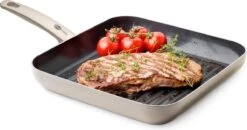 GreenPan Cambridge Inductie Grillpan - Ø 28 Cm - PFAS-vrij - Brons -PannenPunt Aanbiedingen Winkel 1200x633 8