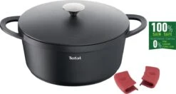 Tefal Trattoria Braadpan - Ø28 Cm - Inclusief Deksel -PannenPunt Aanbiedingen Winkel 1200x641 5