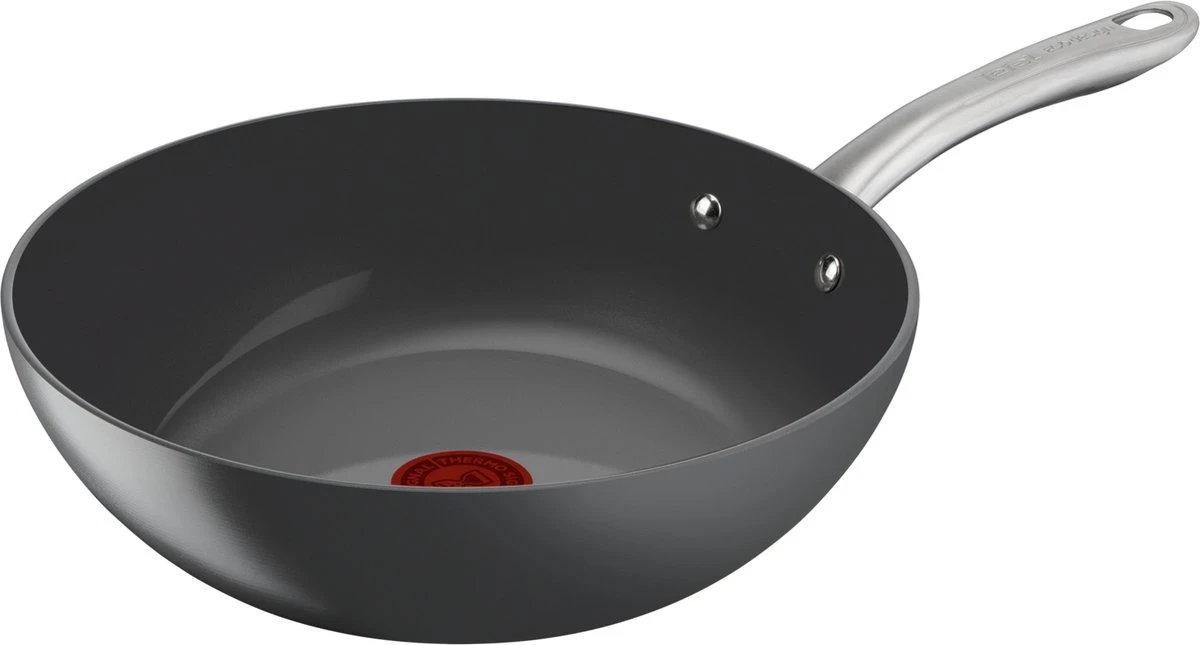 Tefal Renew+ Keramische Wokpan - Ø 28 Cm 1 Tefal Renew+ Keramische Wokpan - Ø 28 Cm