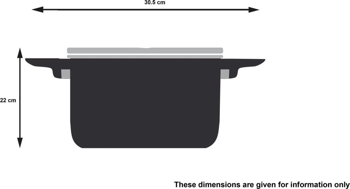 Tefal Nordica Kookpan - Ø 20 Cm - 5 Tefal Nordica Kookpan - Ø 20 Cm - - Afbeelding 5