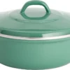 Lite-Body - Magnus Braadpan 24cm/2,5 L Met Deksel- Emaille- Olijf Groen - Inductie
